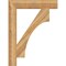 Ekena Millwork Westlake Block Rough Sawn Bracket, Western Red Cedar, 6"W x 36"D x 48"H BKT06X36X48WTL05RWR - alternate 4
